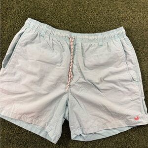 Southern Marsh Light Blue Swim Board Shorts